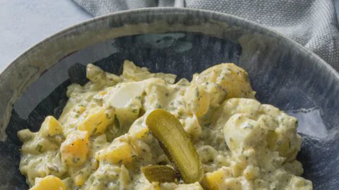Kartoffelsalat mit Mayonnaise