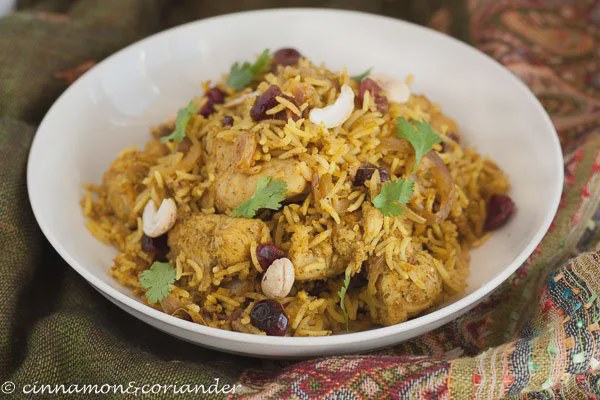 Hähnchen Biryani