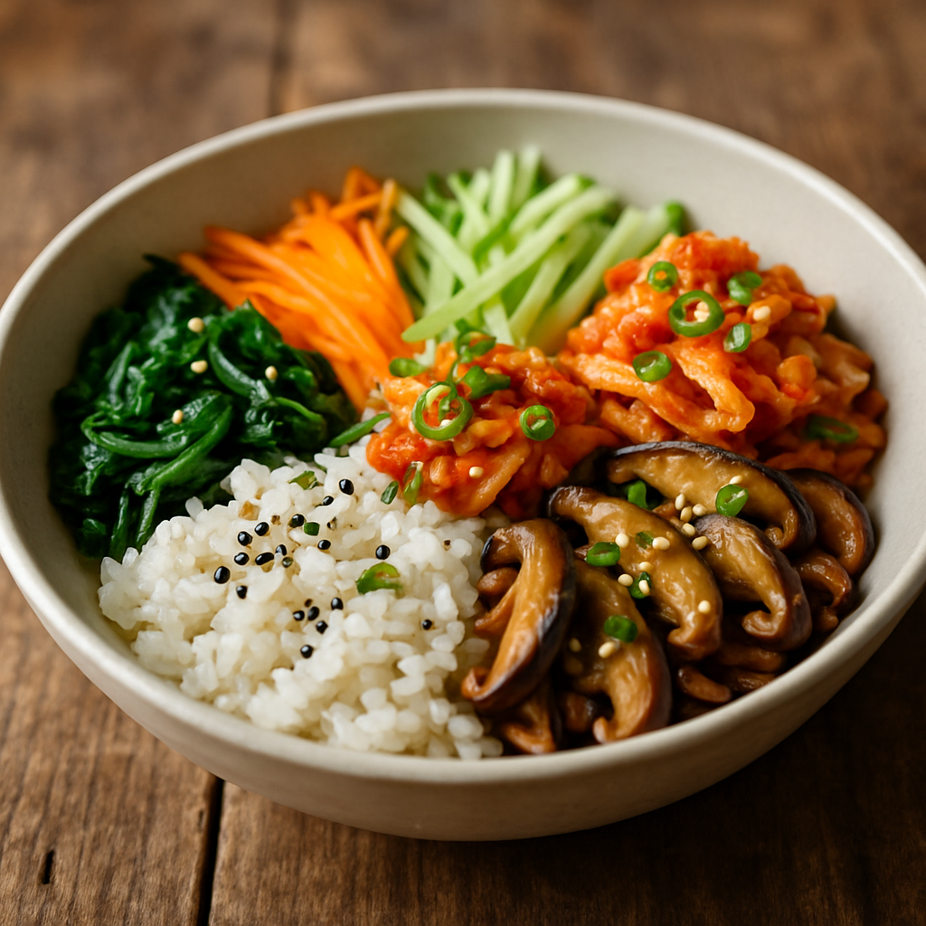 Koreanische Bibimbap-Bowl