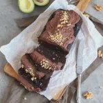 Avocado Bananen Walnuss Schokokuchen