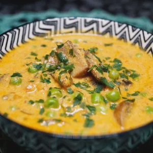 Champignon Erbsen Curry