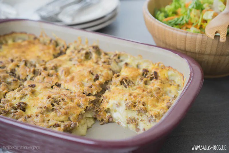 Hackfleisch-Kartoffelgratin