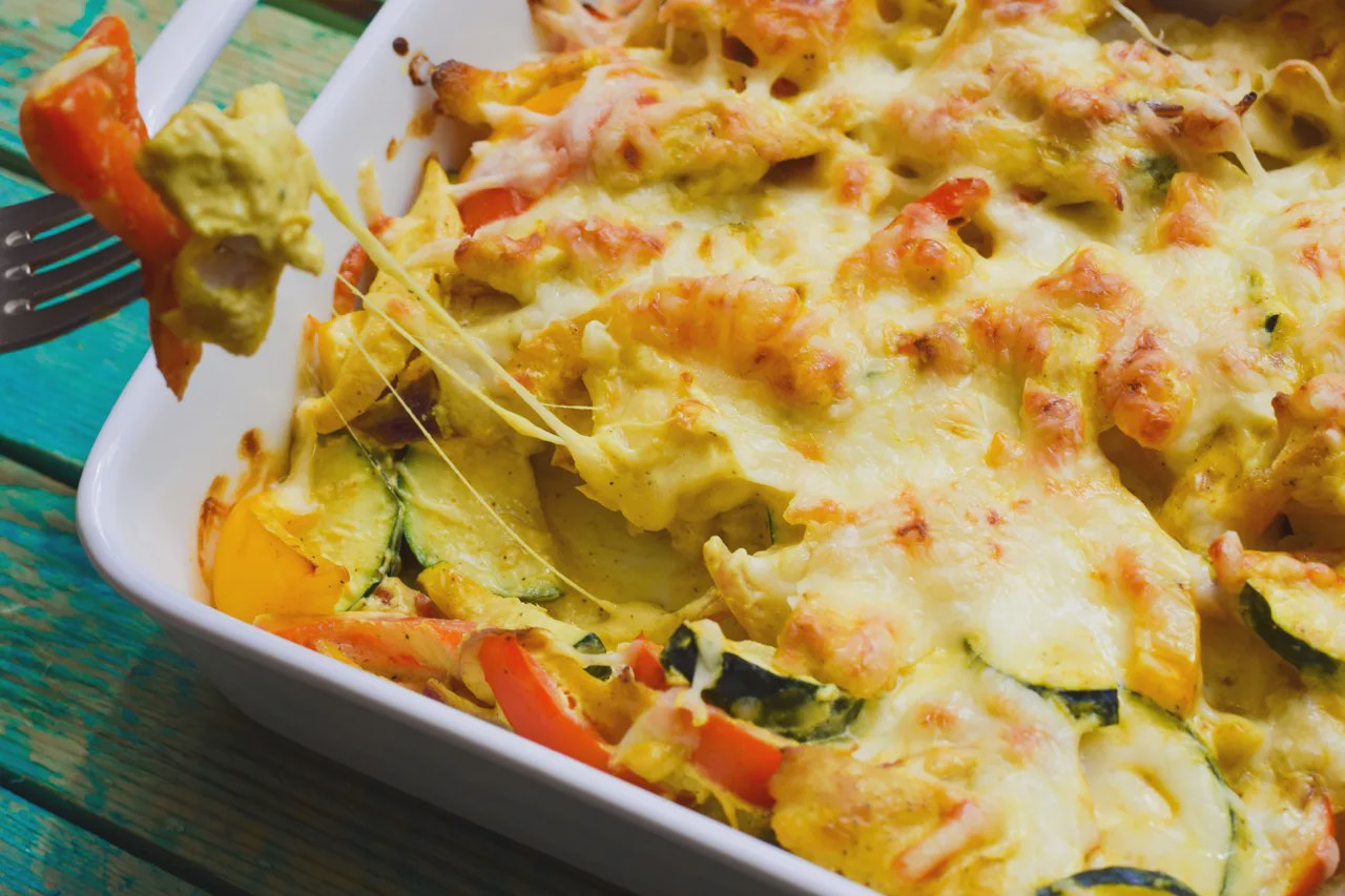 Chicken Curry Auflauf
